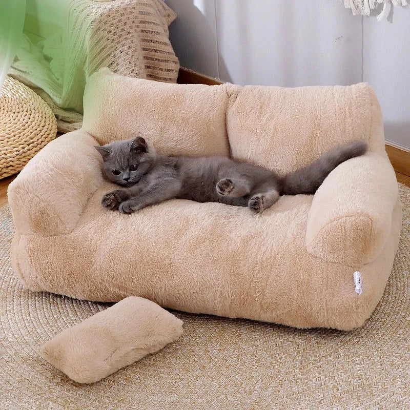 Purrrfect™ Plush Cat Sofa