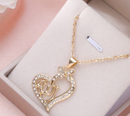 Allah Heart Necklace