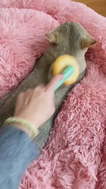 FurEase - The Purrrfect™ Self-Cleaning Grooming Brush